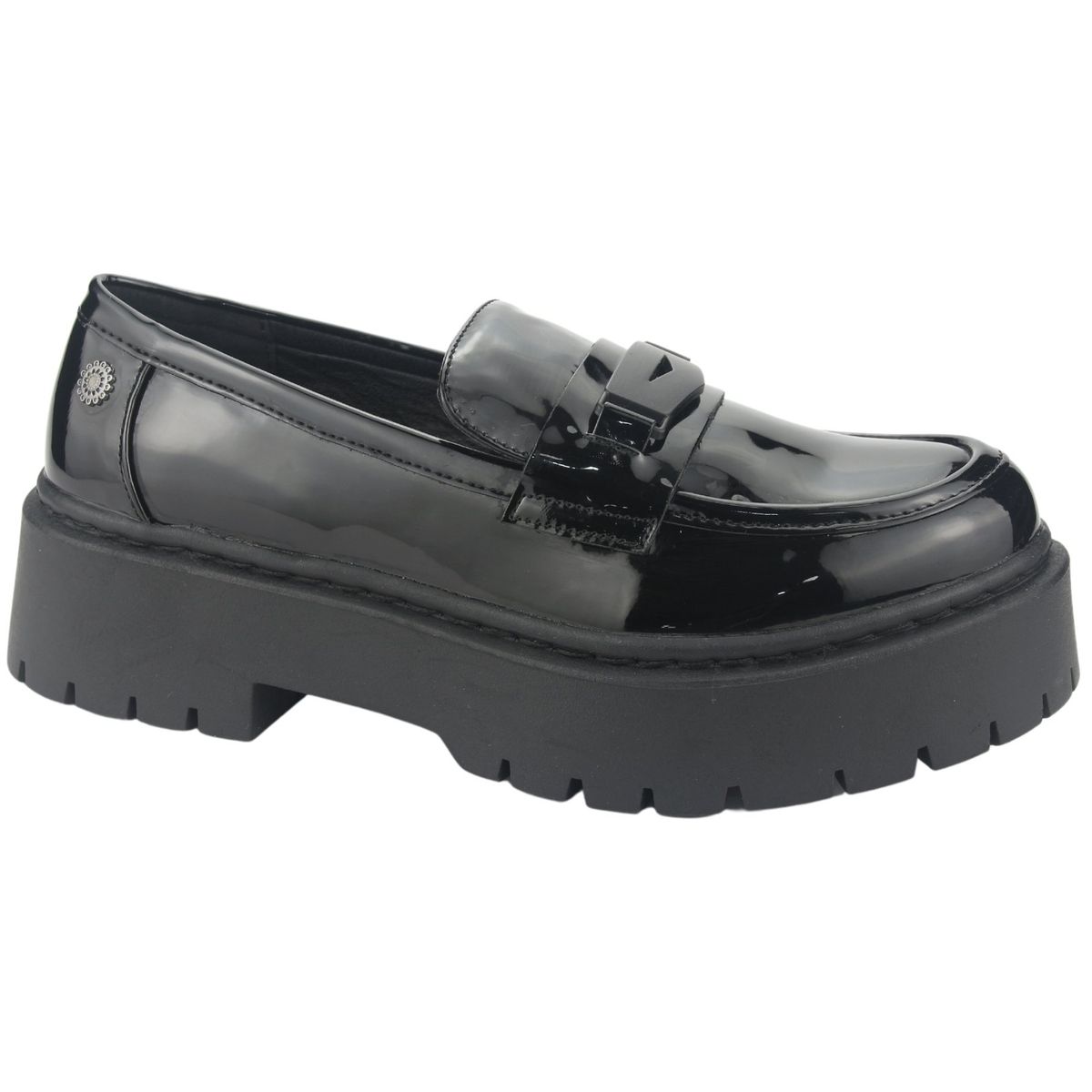 CHALADA - Mocasin Mujer Negro Casual Chalada Lewis-1