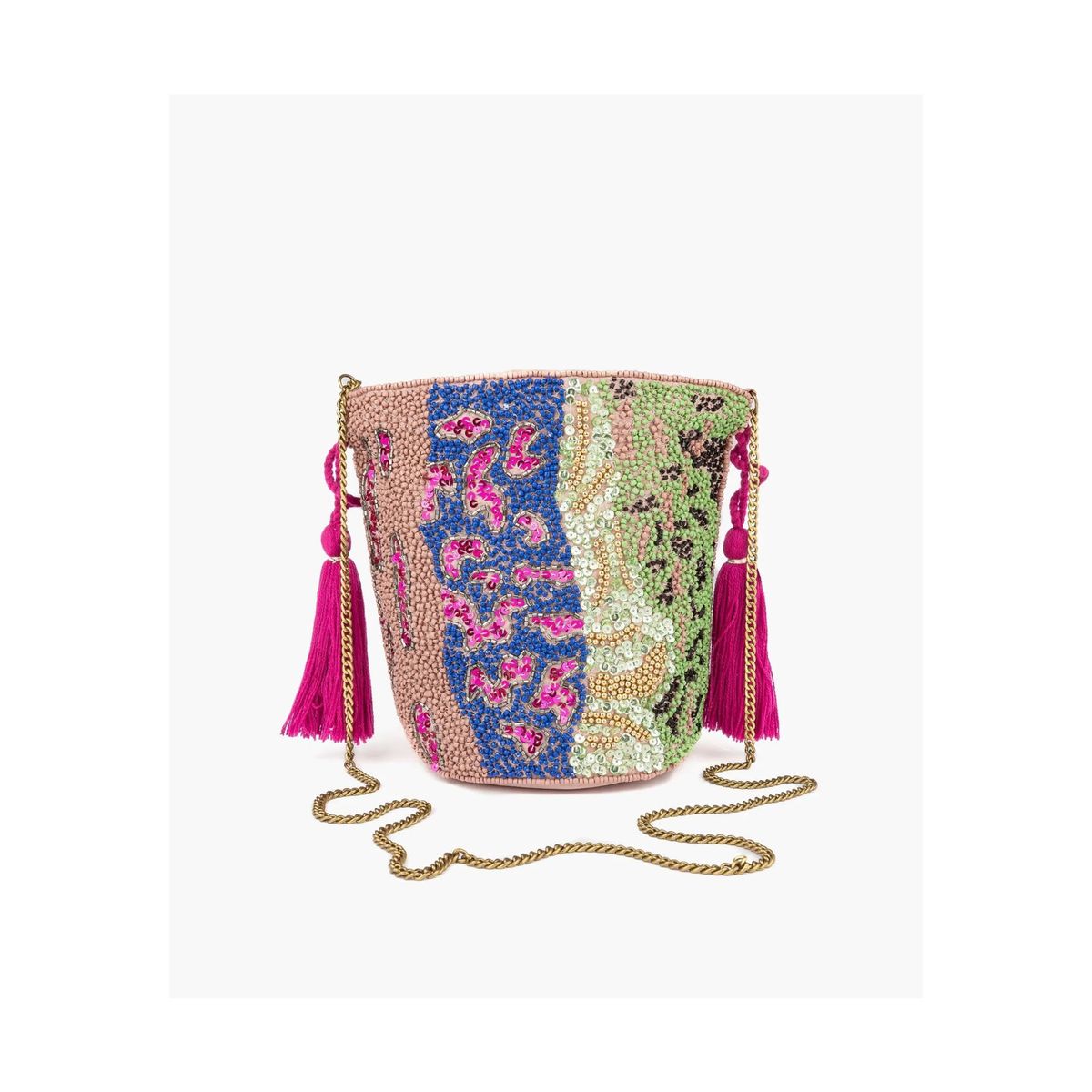 LOUNGE - Cartera Cruzada Mujer Tipo Morral Rosado LOUNGE