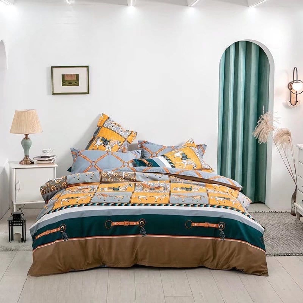 GENERICO - Cubrecama Quilt 1.5 Plaza Reversibles