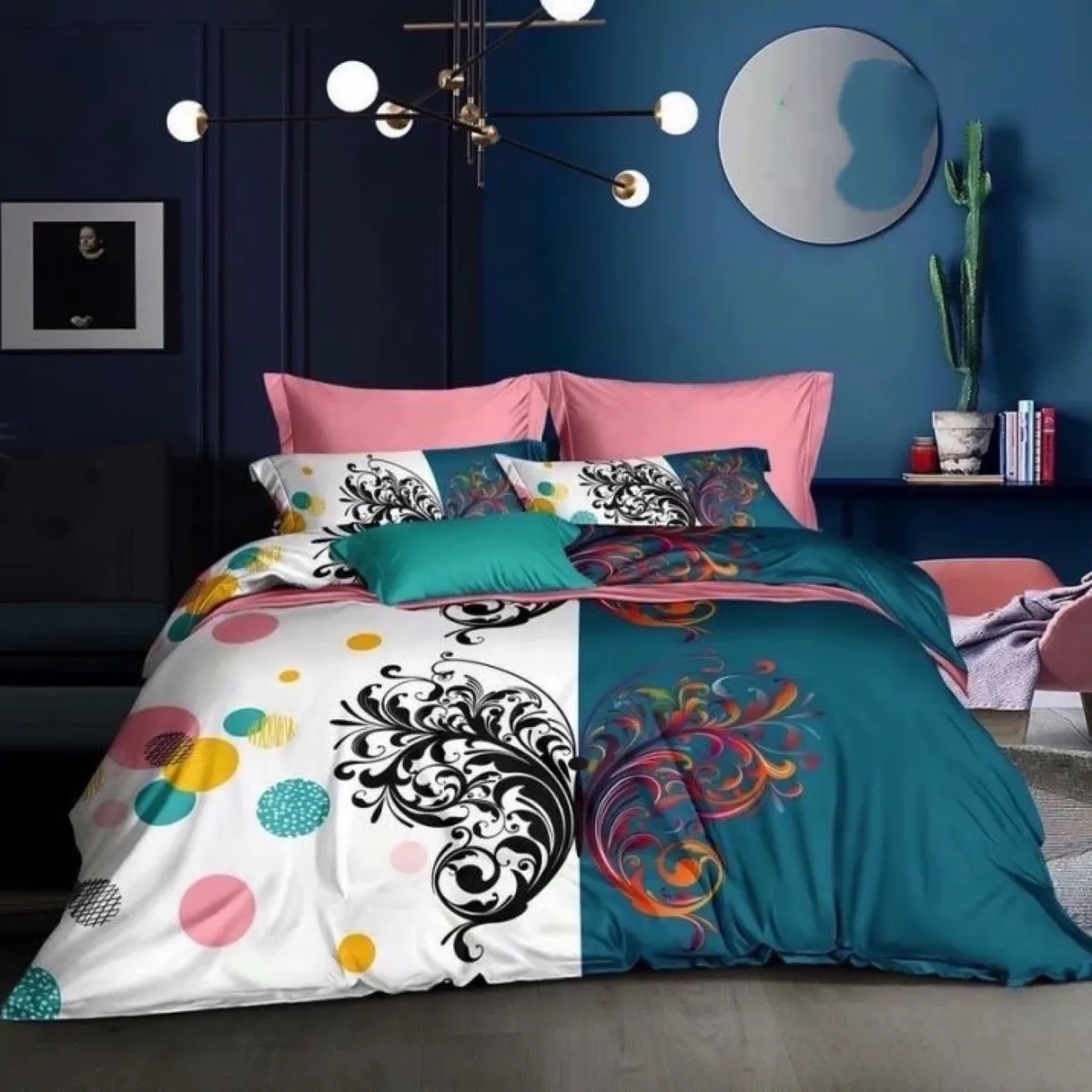 GENERICO - Cubrecama Quilt 1.5 Plaza Reversibles