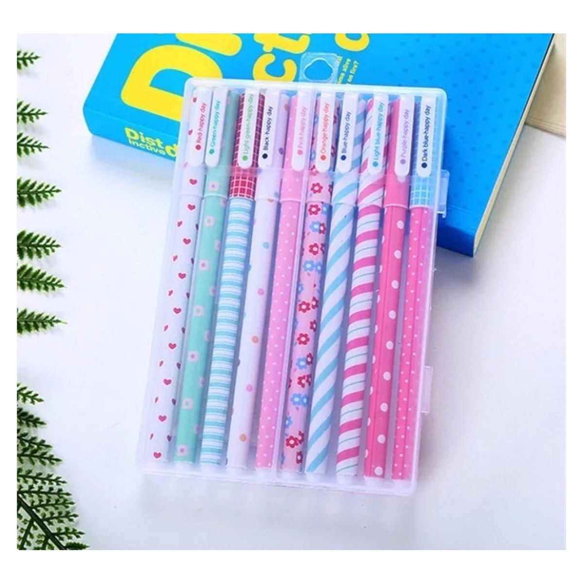 GENERICO - Lápices Gel Punta Fina 038mm Kawaii