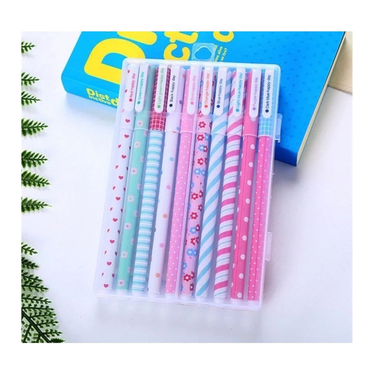 GENERICO - Lápices Gel Punta Fina 038mm Kawaii