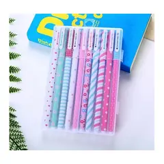 GENERICO - Lápices Gel Punta Fina 038mm Kawaii