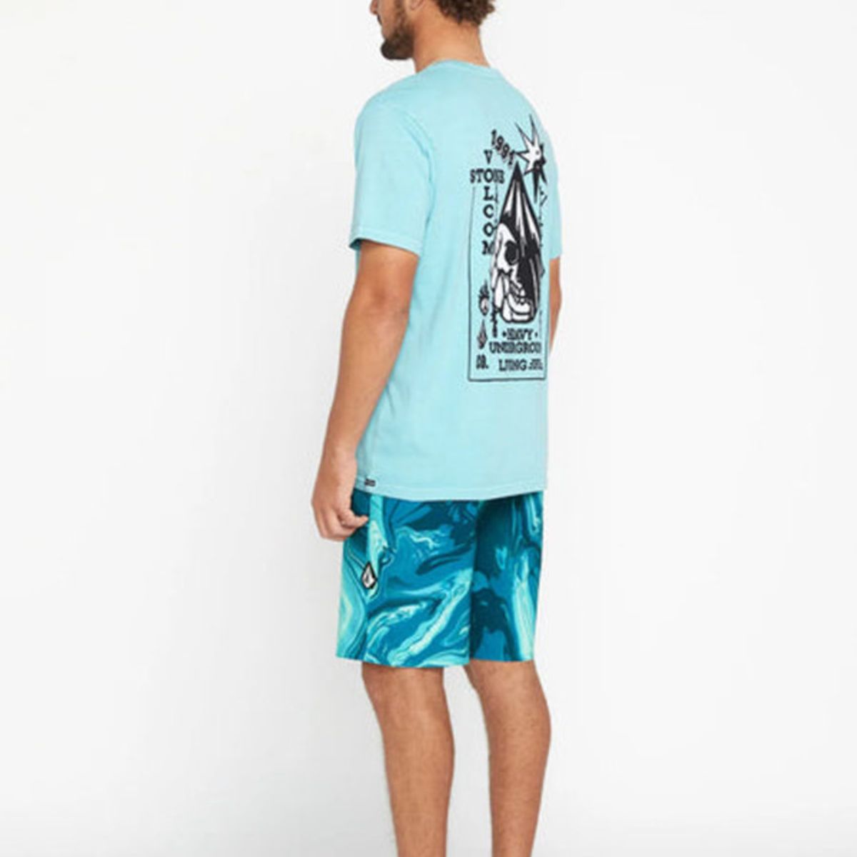 VOLCOM - Traje De Baño Techmod Azul Hombre Volcom