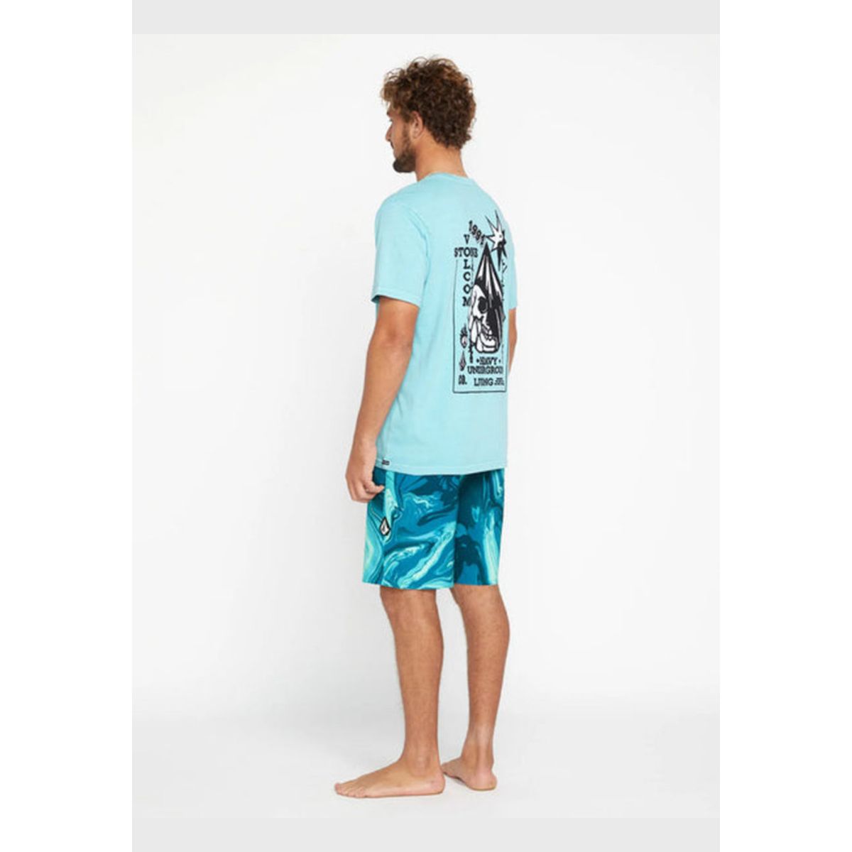 VOLCOM - Traje De Baño Techmod Azul Hombre Volcom
