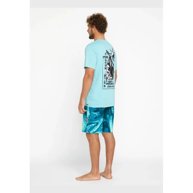 VOLCOM - Traje De Baño Techmod Azul Hombre Volcom