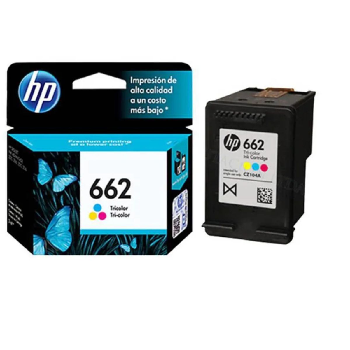 HP - Cartucho Tinta HP 662 Tricolor 100 páginas Original HP
