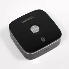UGREEN - ADAPTADOR AUDIO RECEPTOR BLUETOOTH 5.3 A 2RCA M RECARGABLE NEGRO CM123