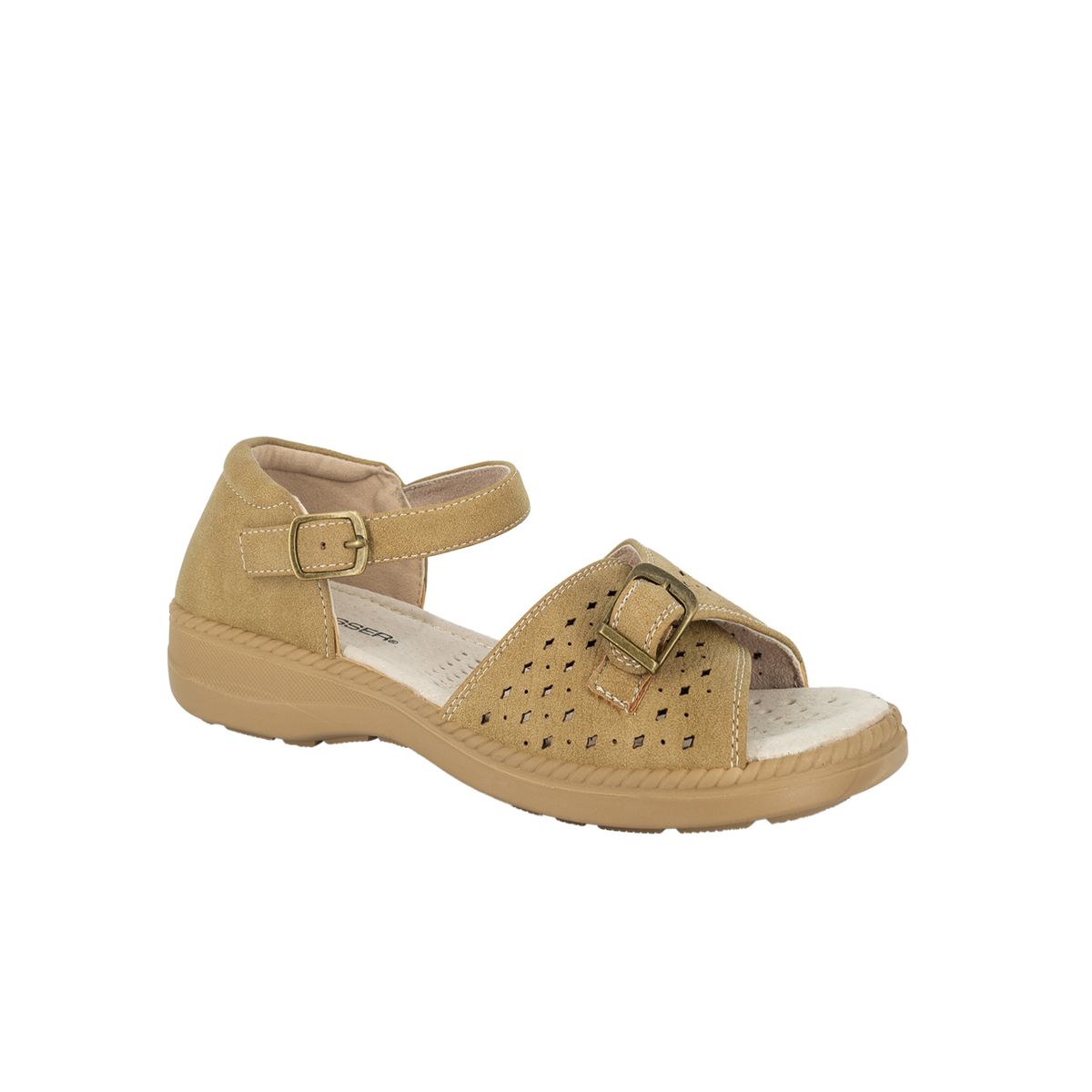 PASSER - Sandalia Mujer Tostado Alma Passer