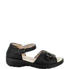 PASSER - Sandalia Mujer Negro Alma