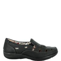 Mocasin Mujer Negro Abadia
