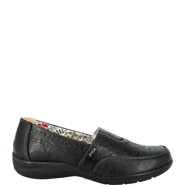 PASSER - Mocasin Mujer Negro Balbi Passer