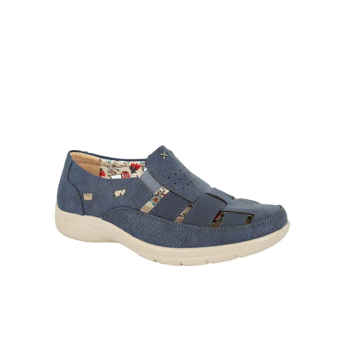 PASSER - Mocasin Mujer Azul Abadia Passer