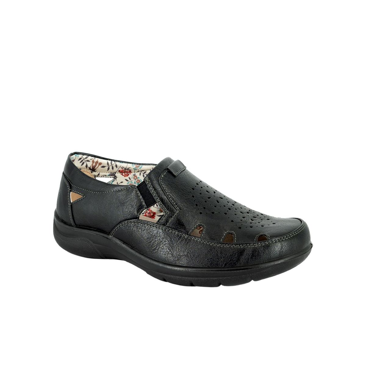 PASSER - Mocasin Mujer Negro Abune Passer