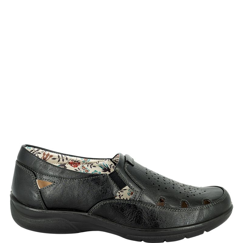 PASSER - Mocasin Mujer Negro Abune Passer