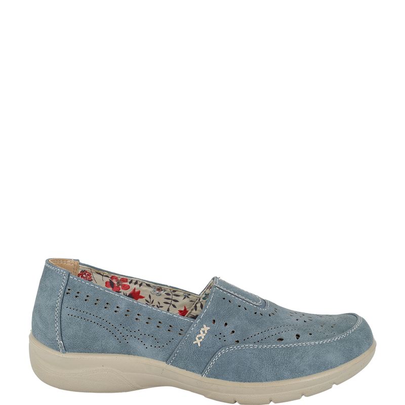 PASSER - Mocasin Mujer Celeste Balbi Passer