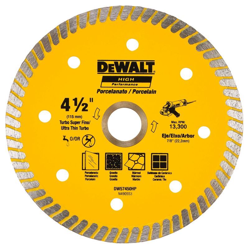 DEWALT - Disco Diamantado Ranurado 4-12 DEWALT