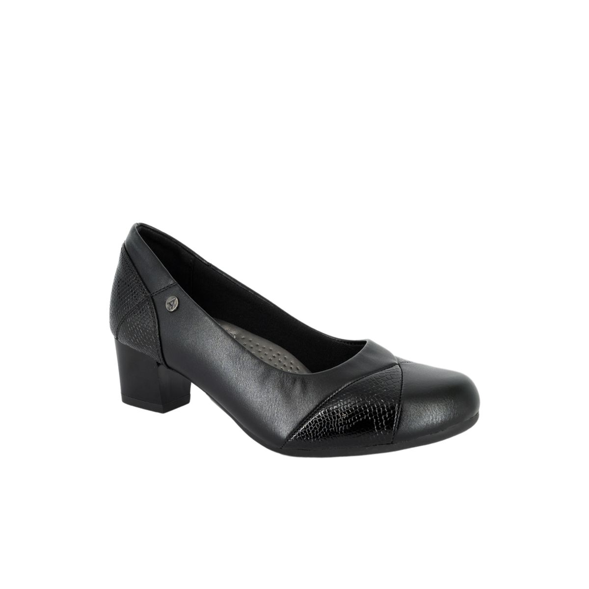 ALQUIMIA - Zapato Mujer Negro Colima Alquimia