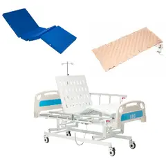 FIRST CARE - CATRE CLÍNICO ELÉCTRICO 4 POSICIONES PRO + COLCHÓN + ANTIESCARAS