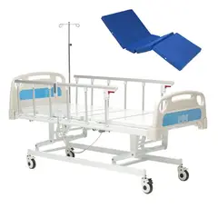 FIRST CARE - CAMA CLÍNICA ELÉCTRICA 4 POSICIONES PRO + COLCHÓN