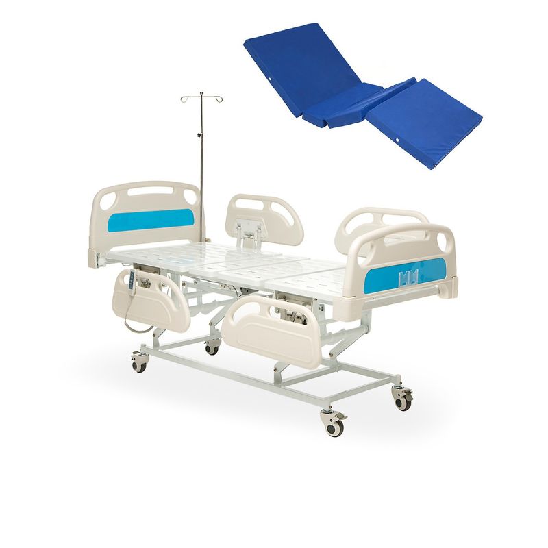FIRST CARE - CAMA CLÍNICA ELÉCTRICA 4 POSICIONES PREMIUM + COLCHÓN