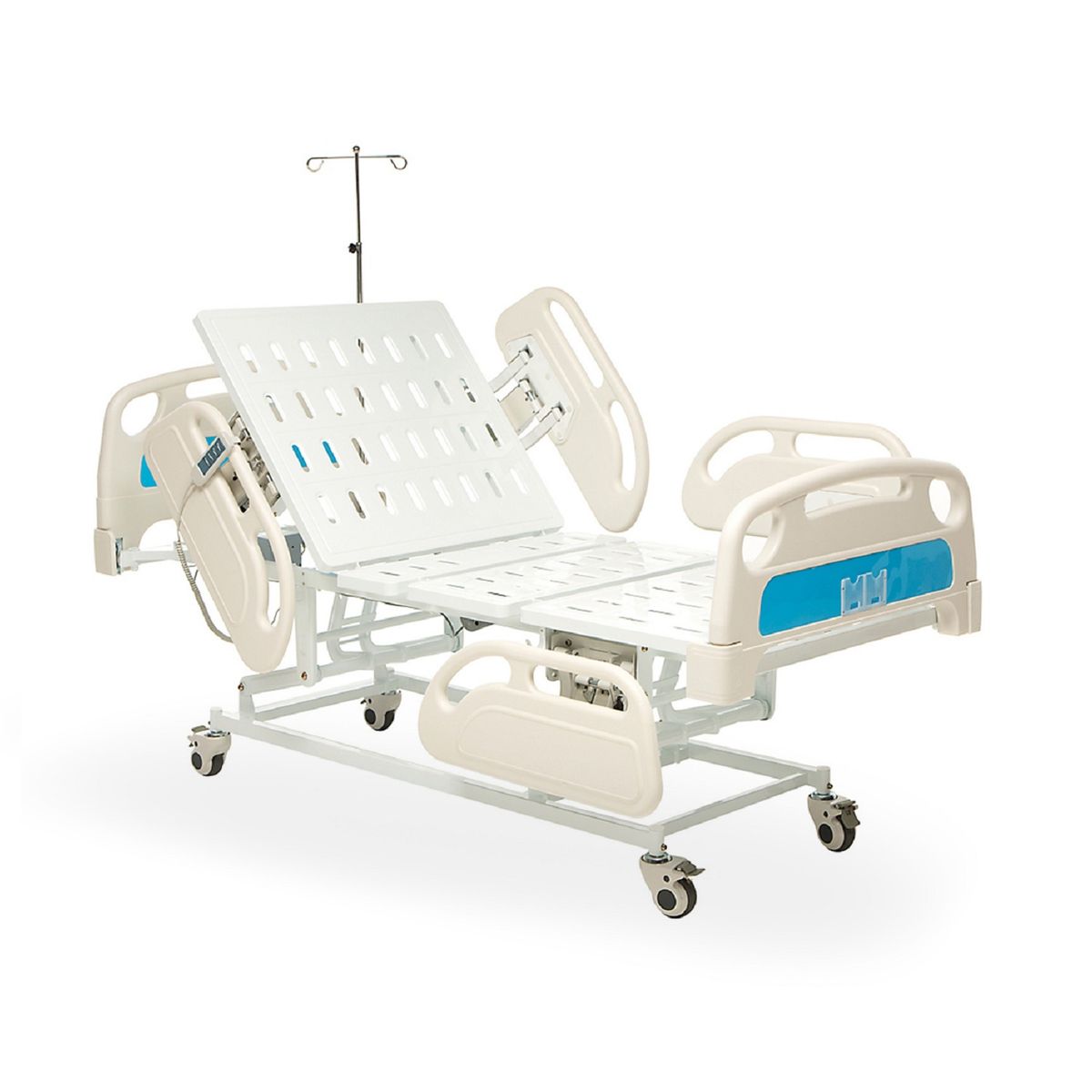 FIRST CARE - CAMA CLÍNICA ELÉCTRICA 4 POSICIONES PREMIUM + COLCHÓN + ANTIESCARAS