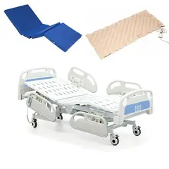 FIRST CARE - CAMA CLÍNICA ELÉCTRICA 5 POSICIONES PREMIUM + COLCHÓN + ANTIESCARAS
