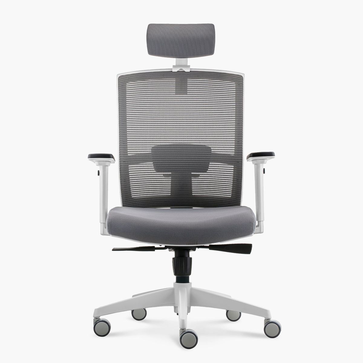 FORM OFFICE - Silla Oficina Taylor Pro Gris Claro con cabecero Form