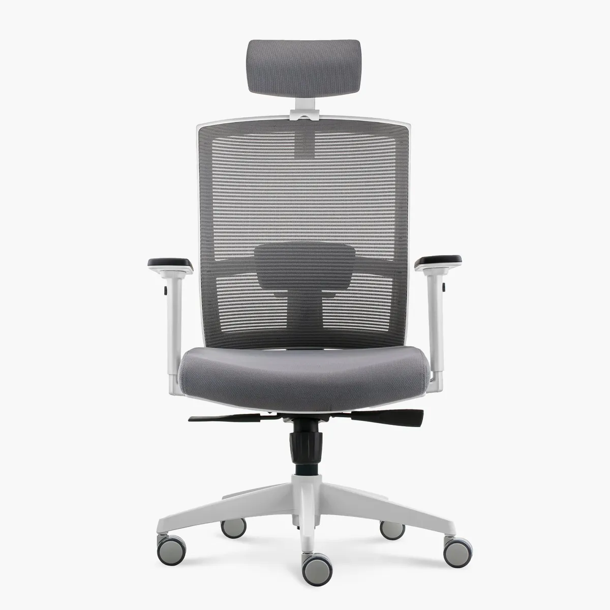 FORM OFFICE - Silla Oficina Taylor Pro Gris Claro con cabecero Form