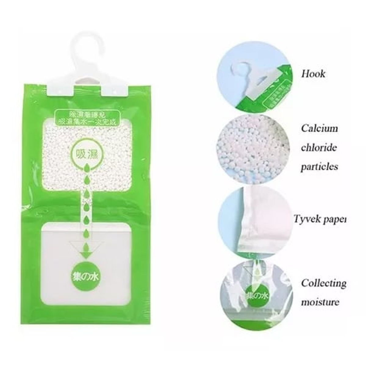 TNAKIEX - Bolsas Deshumidificadora Antimoho Absorve Humedad Closet 5z