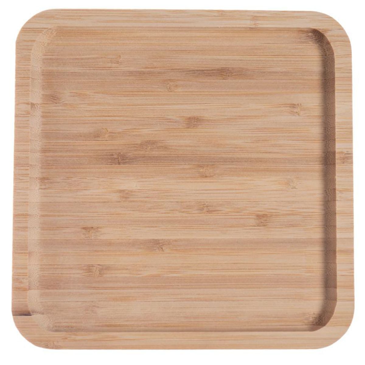 GENERICO - Bandeja Cuadrada De Madera Para Picoteos Premium