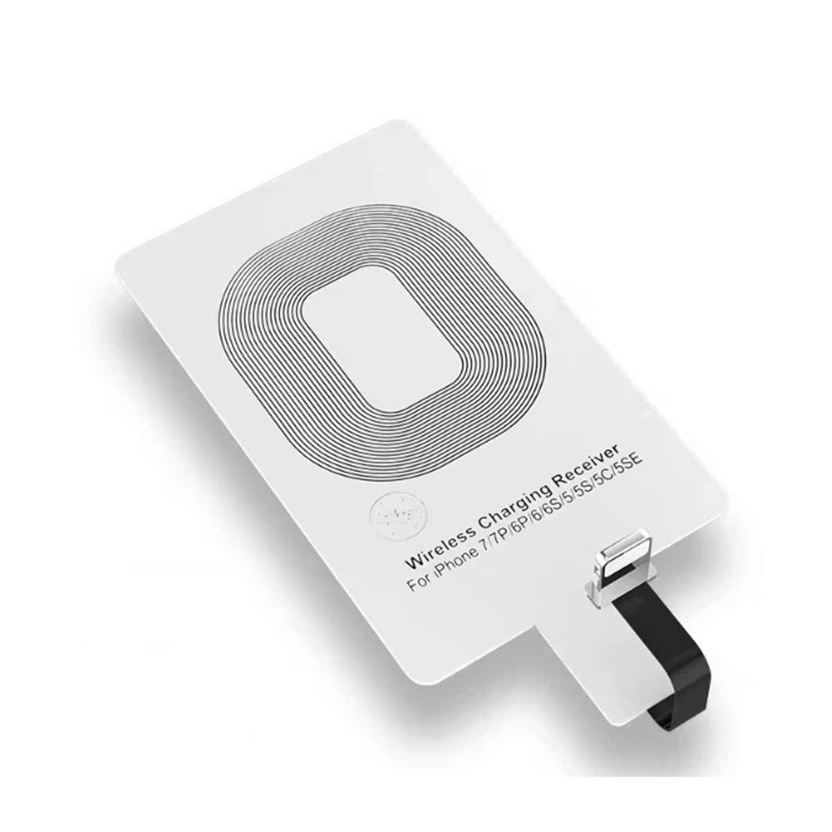 GENERICO - Adaptador de Carga Inalambrica Qi tarjeta de carga Tipo C