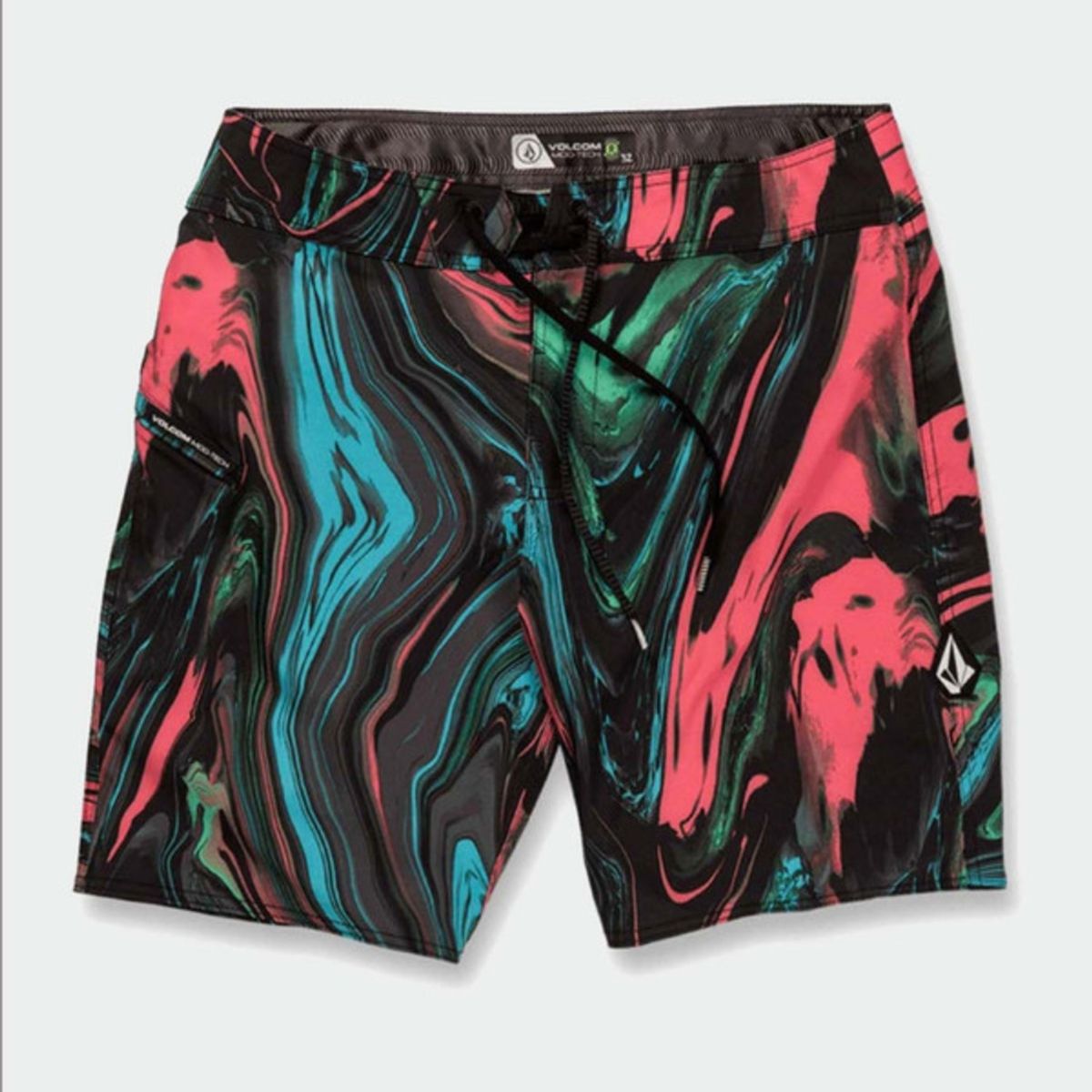 VOLCOM - Traje De Baño Psyche Marble Mod-Tech Hombre Volcom.