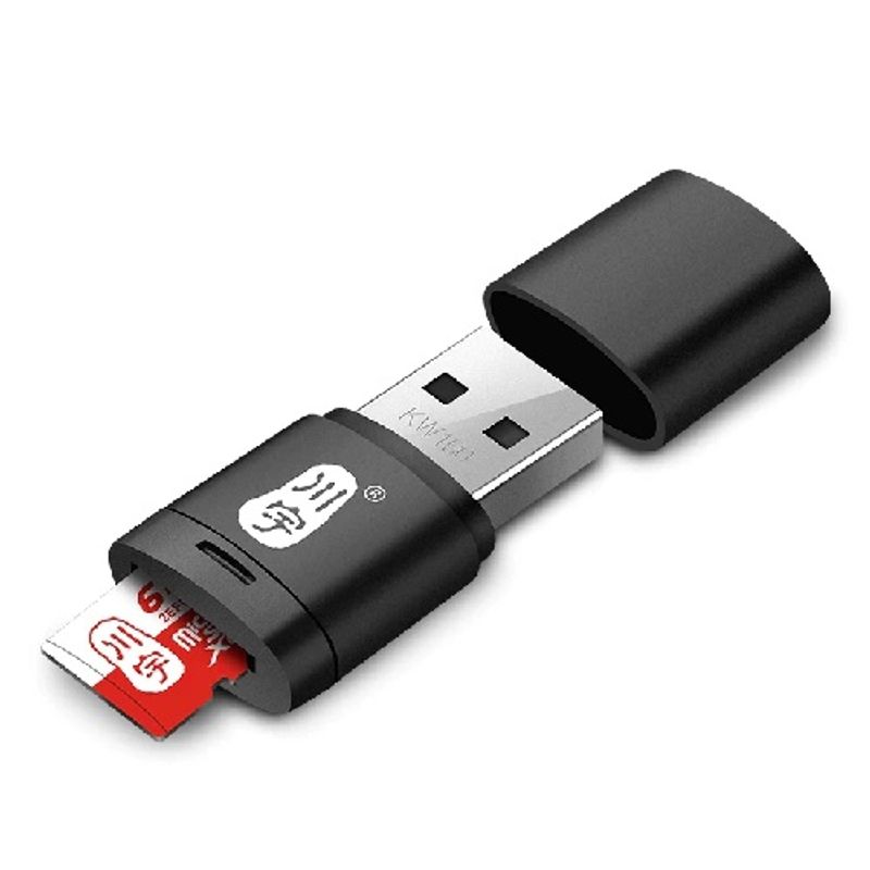 GENERICO - Lector Tarjeta de Memoria Micro SD a USB  3.0 Portamemoria