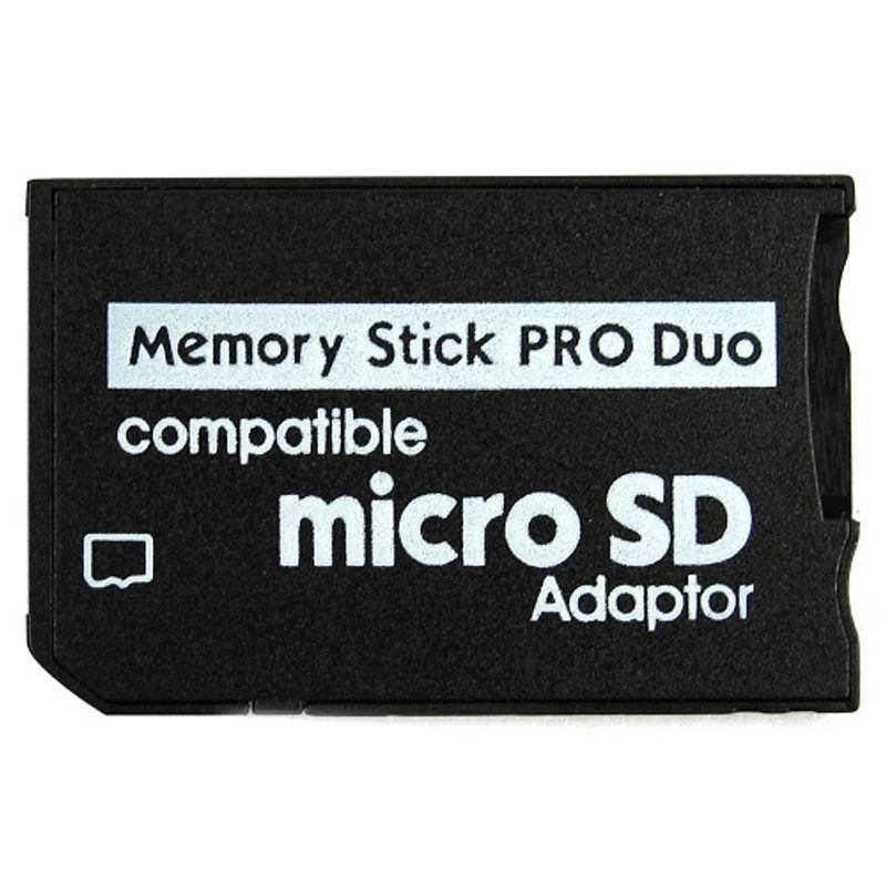 GENERICO - Adaptador Micro SD a  Memory Stick Pro Duo para PSP Slim