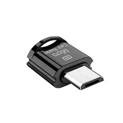 GENERICO - Adaptador Micro USB a Lector Tarjeta de Memoria Micro SD Celulares