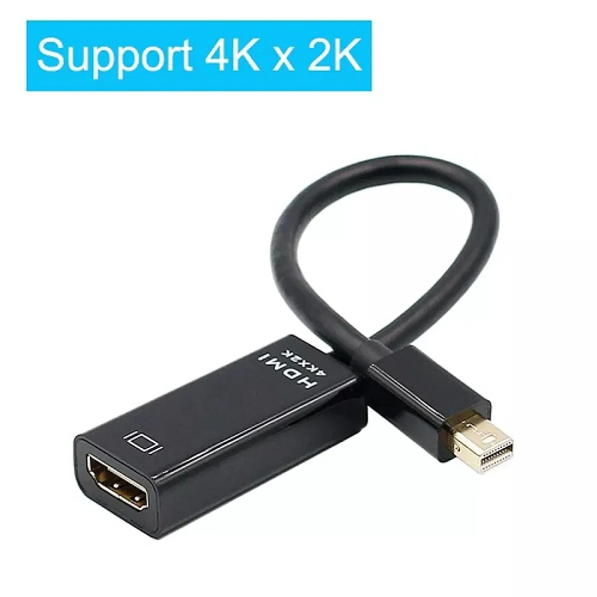 GENERICO - Adaptador Mini DisplayPort a HDMI para Macbook Thunderbolt