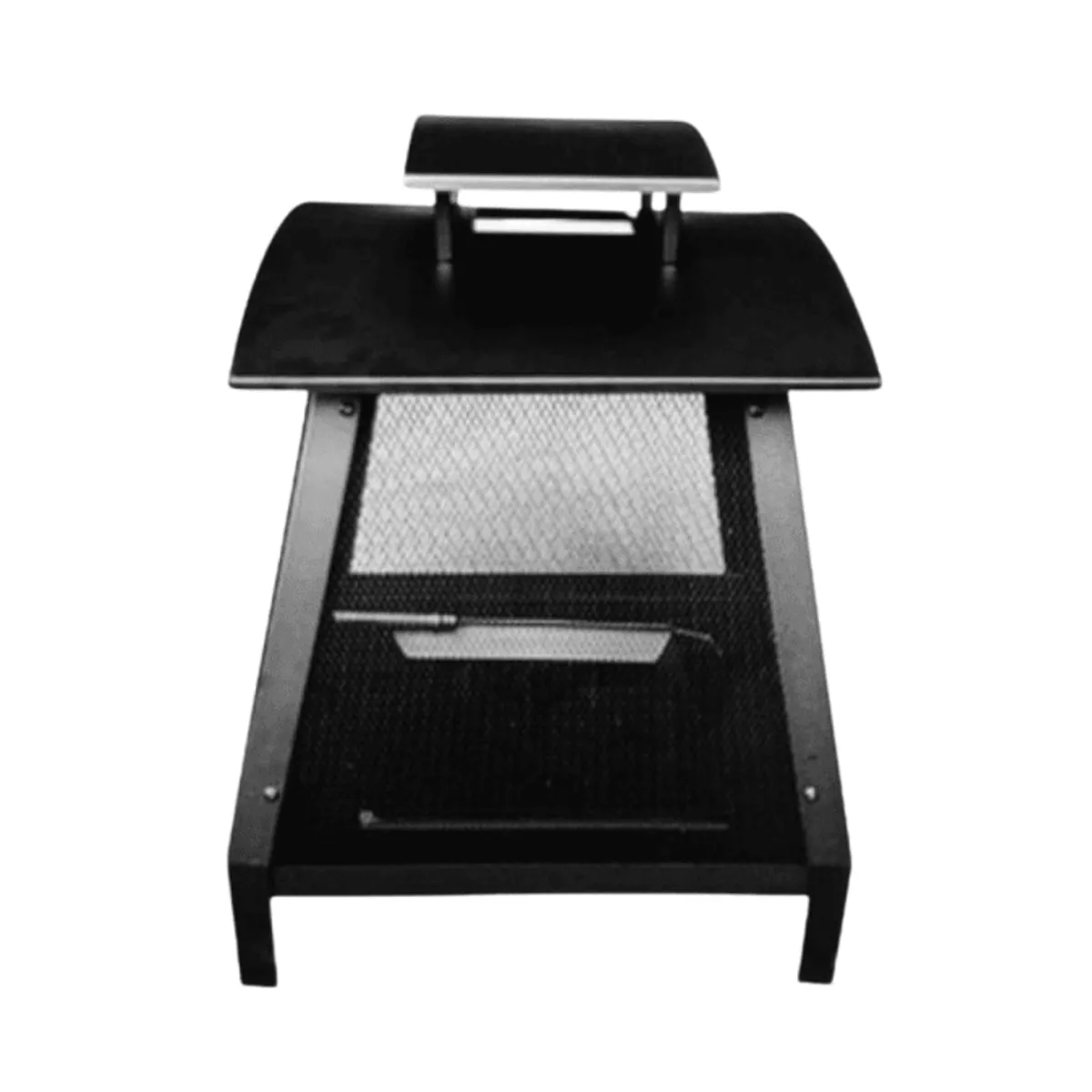 GENERICO - FOGONERA - BRASERO DE ACERO 55X55X72 CM