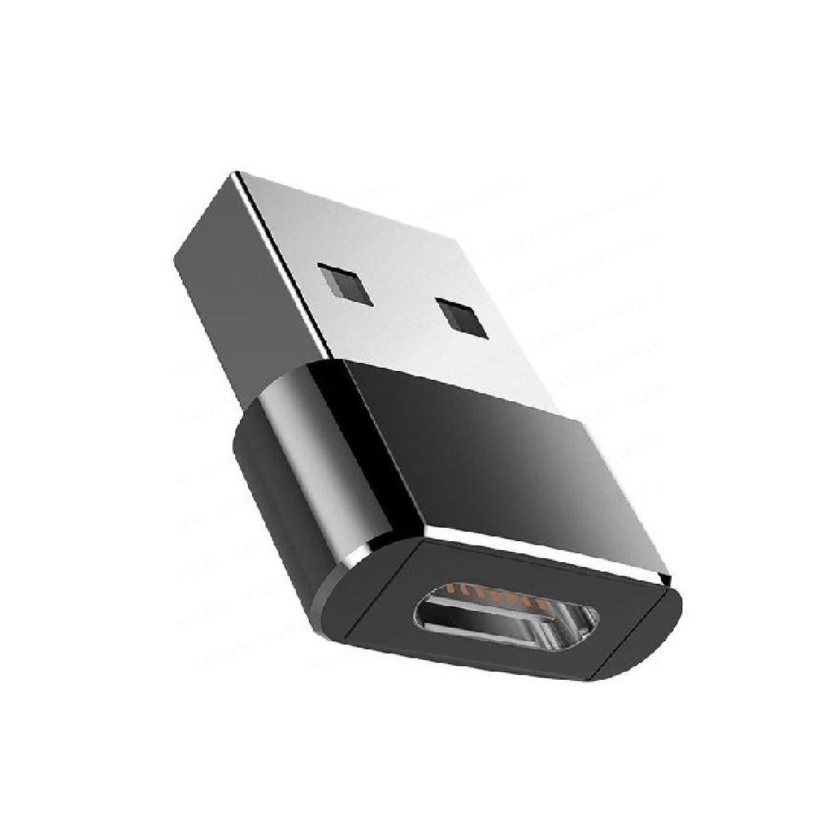 GENERICO - Adaptador Tipo C a USB 3.0 a USB Macho a Tipo C Hembra