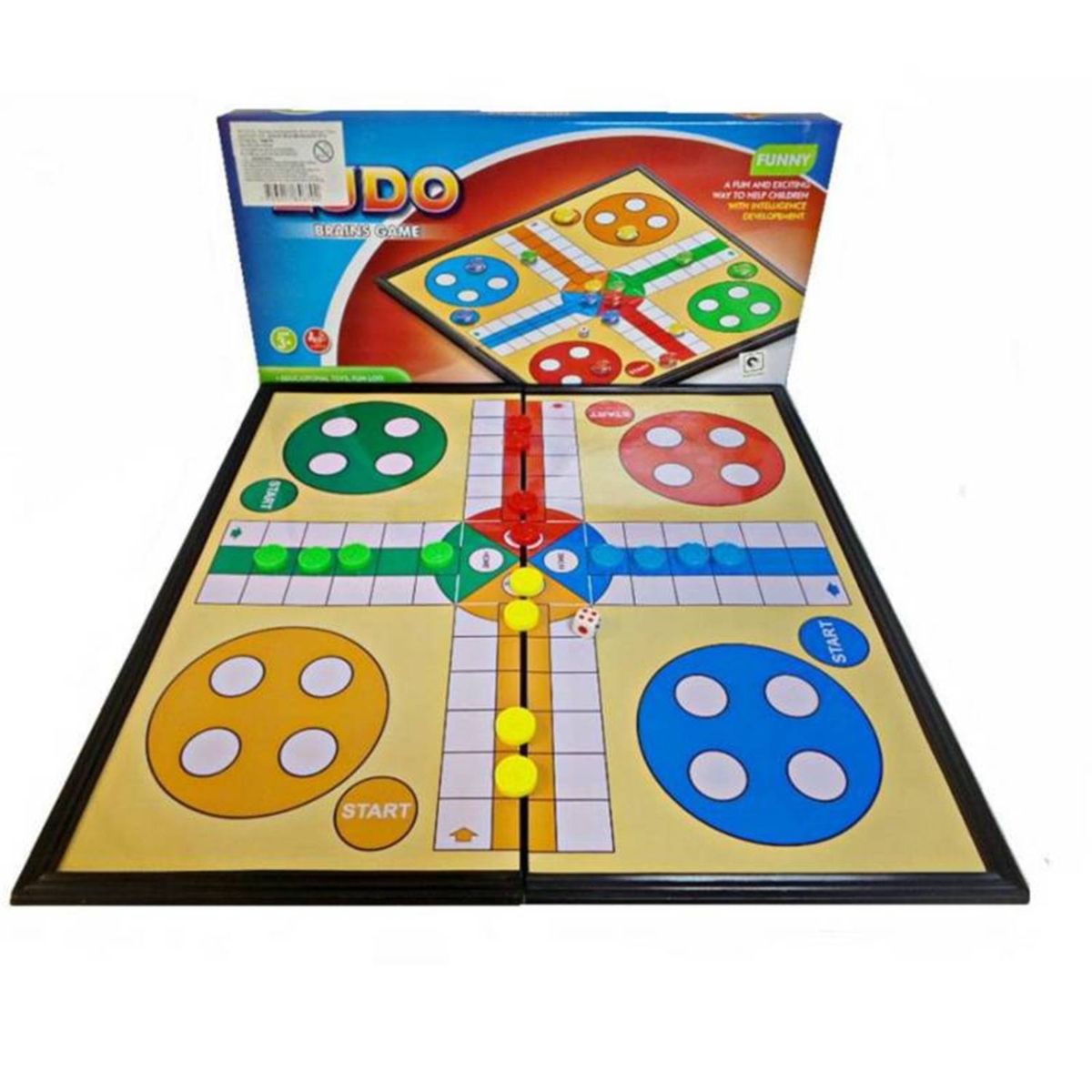 OEM - JUEGO TABLERO DE LUDO MAGNETICO