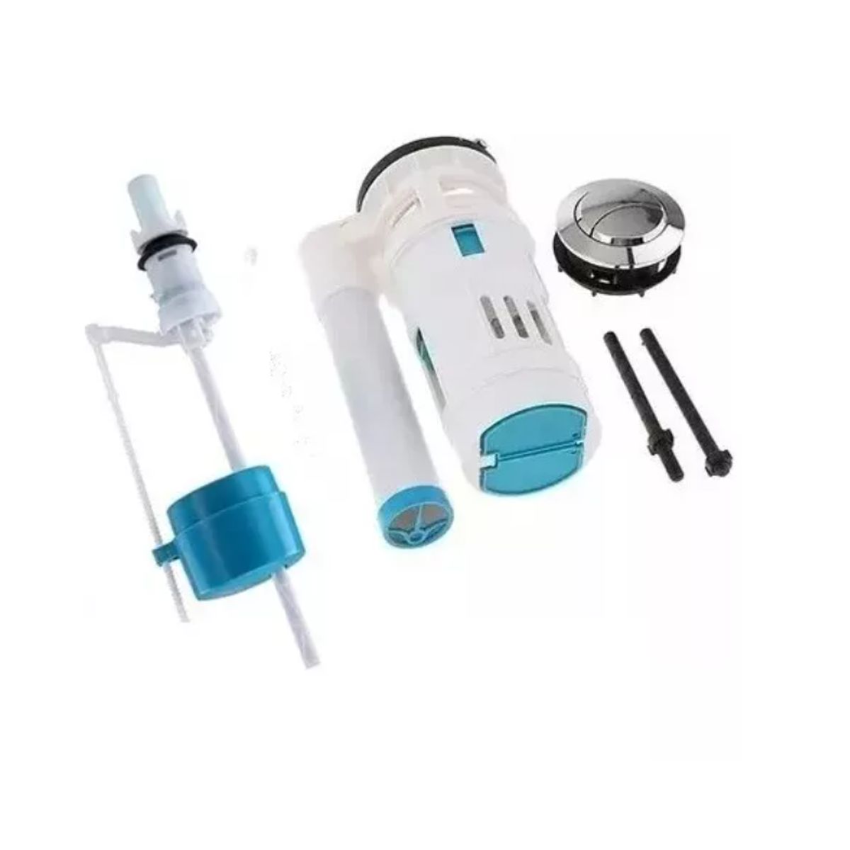 GENERICO - Kit completo reparacion estanque inodoro fitting wc de boton