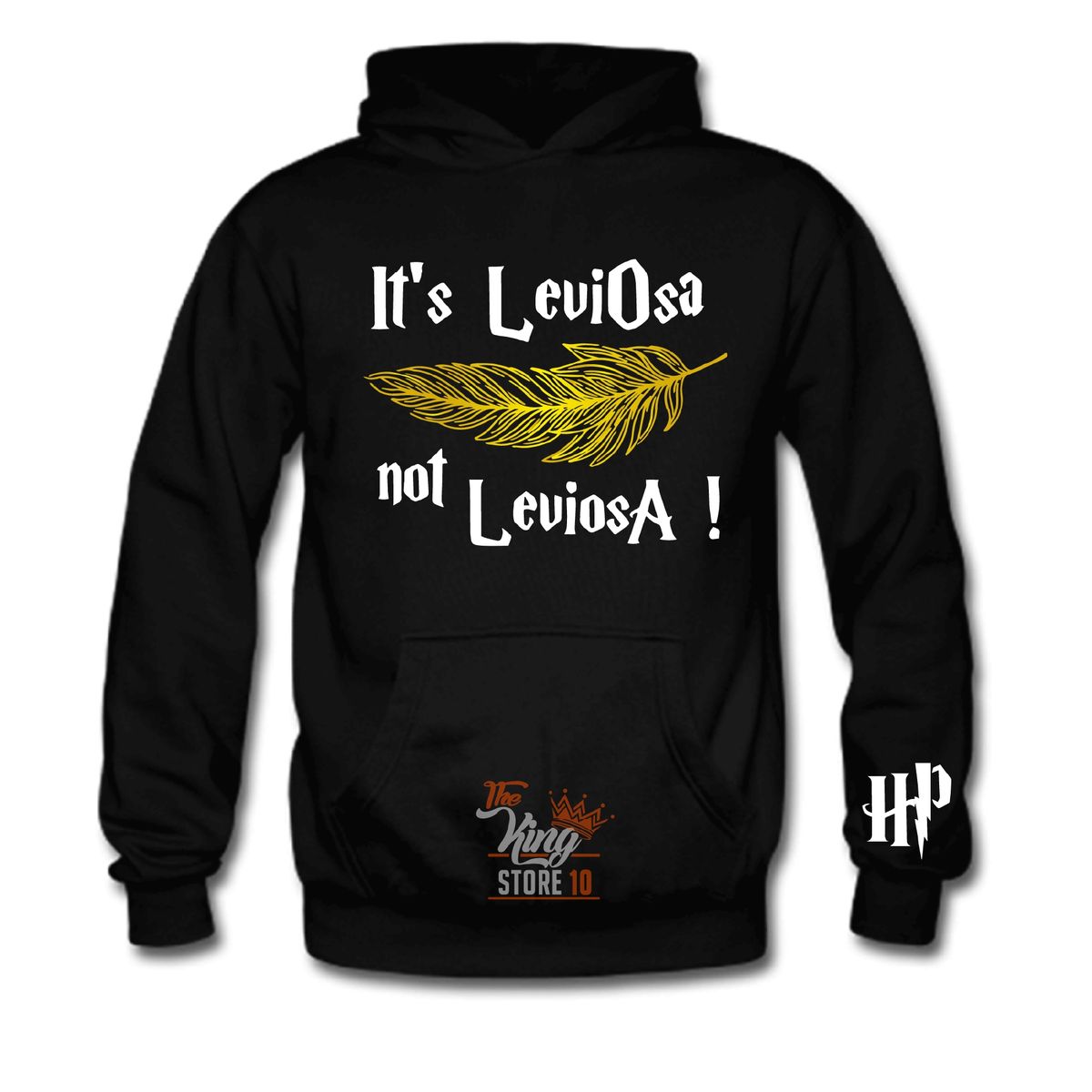 GENERICO - Poleron Canguro Leviosa Harry Potter Magia