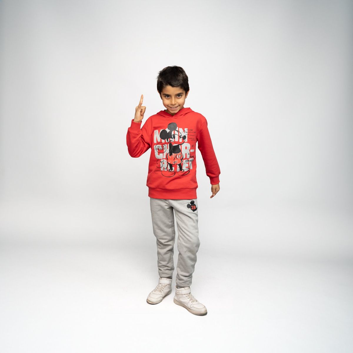 DISNEY - Buzo Niño Mickey Mouse Fit Rojo Disney