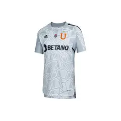 ADIDAS - Camiseta Universidad De Chile 2022 Arquero Gris Nueva - Gris
