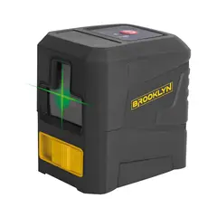 BROOKLYN - Nivel Laser Verde Profesional Autonivel 2 Lineas