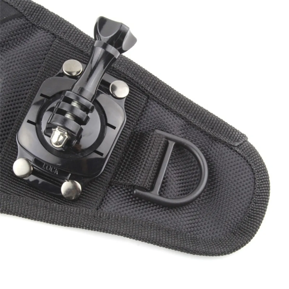 GENERICO - Muñequera Para Gopro Tipo Guante Con Rotación De 360°