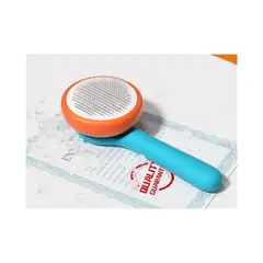 GENERICO - Cepillo Para Gatos o Perros Con Expulsador De Pelos.