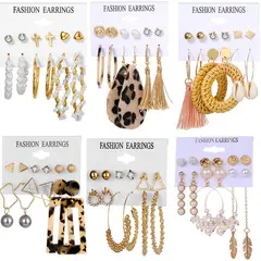 VATYERTY - 36 pares de pendientes de mujer con borlas de moda-VKM0045