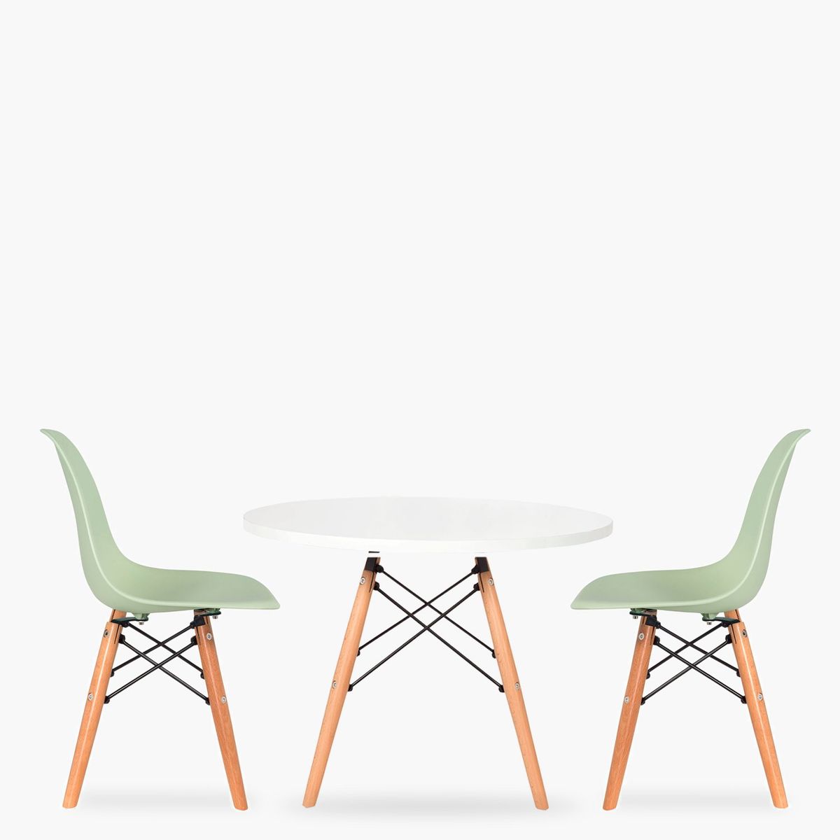 FORM DESIGN - Pack Kids 1 Mesa 2 Sillas DSW Menta Form
