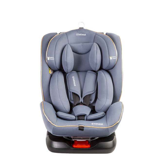 BEBESIT - Silla de Auto Convertible Supra 360° Azul Claro Bebesit